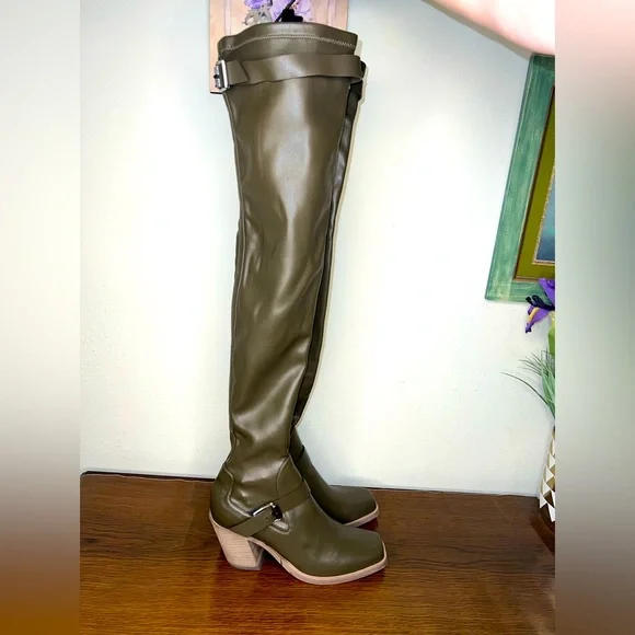 rag bone Shoes Rag Bone Womens Axis Thigh High Vegan Leather